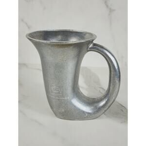 Lyman Pewter Bugle Mug 6" Stein Horn Viking Drinking Cup Cutler Hammer